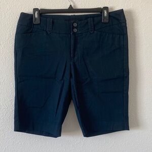 Mossimo Fit 3 Women's Navy Chino Short Size 8